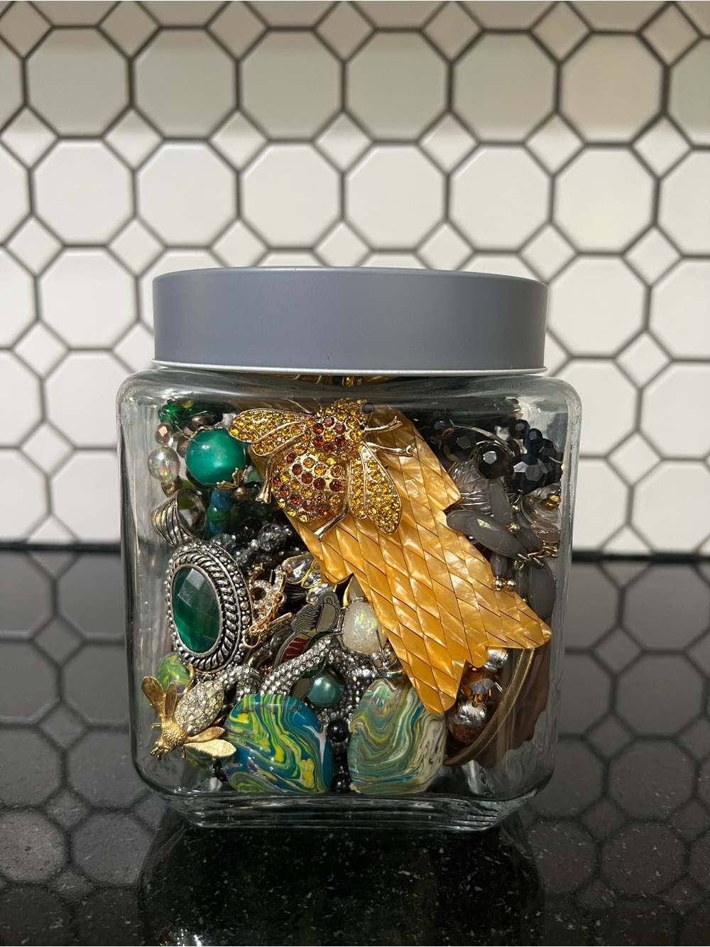 Mystery Jewelry Jar — Vintage to Modern Treasure Hunt